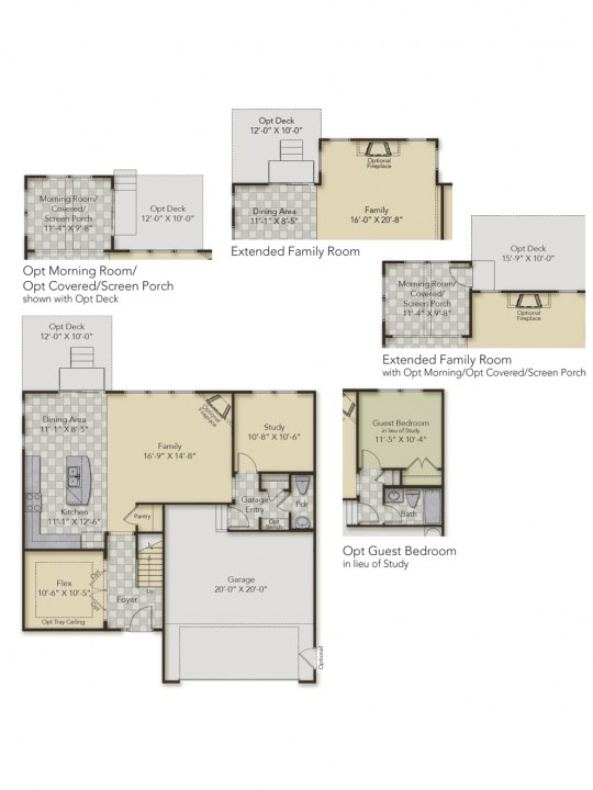 Franklin Floor Plan at Giles The Cove HHHunt Homes